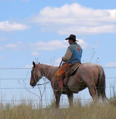 Enjoy some cowboy poetry: http://www.cowboypoetry.com/yours.htm#honored