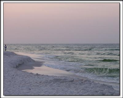Seaside Beach at Dawn