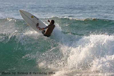 Anthony shows us how to fly...