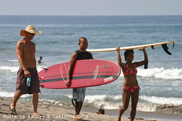 Mike and Alma with some guy