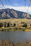 NCAR from Viele Lake Boulder, Colorado