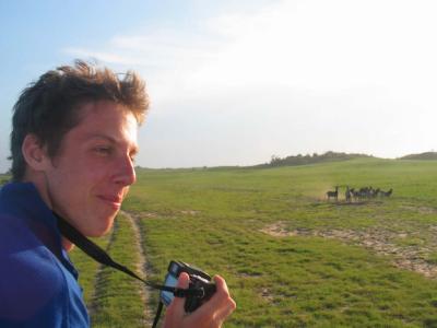 Jeremy, happy like all of us about seeing the first wildlife.