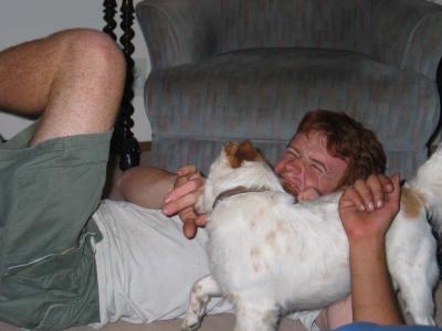 Charma, our pooch we had to leave in SA