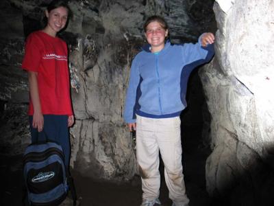 Our abortive caving attempt