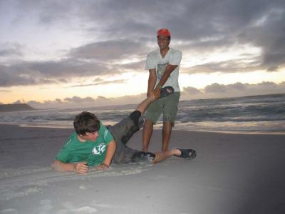 Noordhoek Beach after a day driving the Peninsula