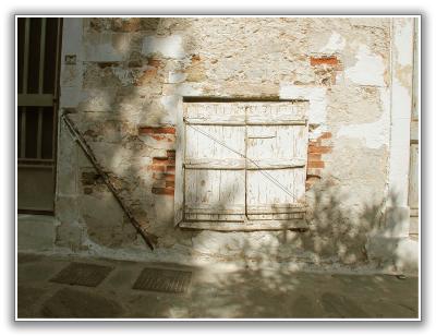 Wooden shutters