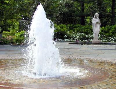 Fountain at Mary's Garden