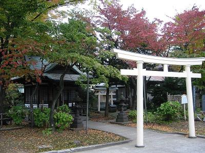 A shrine in Aomori city