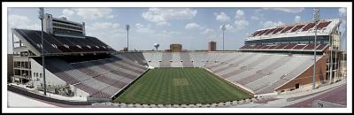 OU Memorial Stadium pano