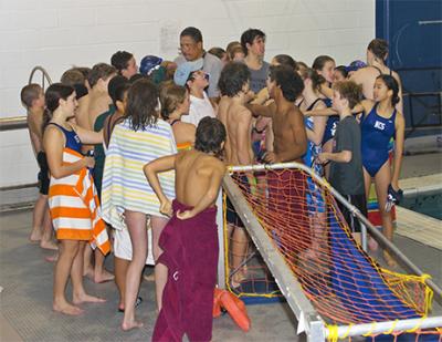 St Albans and National Cathedral Lower/Middle Schools' Swim Teams