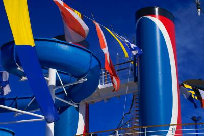 carnival spirit waterslide