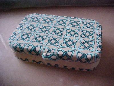 Celtic Knot covered Altoid tin