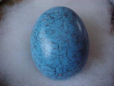 faux Turquoise egg