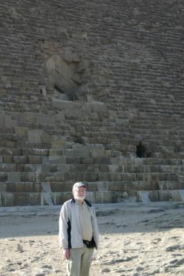 Pyramid entrance