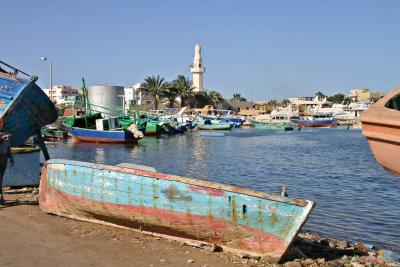 Towards the minaret