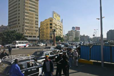 A busy square