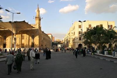 Close to the market place