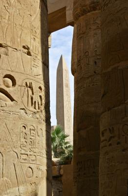 View to the obelisk