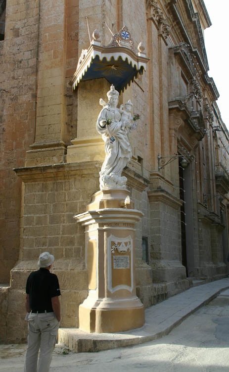 The streets of Mdina