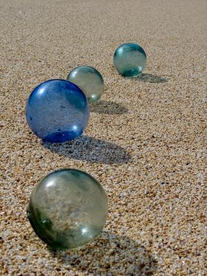 Constellation of Glass Balls in a Universe of Sand by rrehkemper
