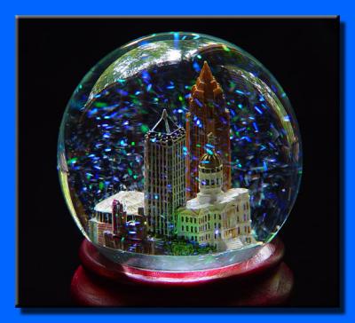 Atlanta Landmarks Snow Globeby Faye White*not eligible for voting*