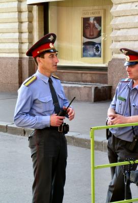 Moscow Red Square - it was closed off the day we visited