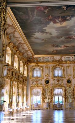 St. Petersburg Russia - Peterhof palace ballroom