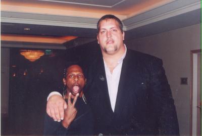 Chaz and WWE Wrestler The Big Show