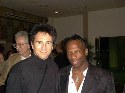chaz and the GREAT incredible drummer TERRY BOZZIO!!