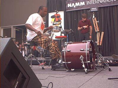 2004 Worlds fastest Drummmer competition. I was dead last.
