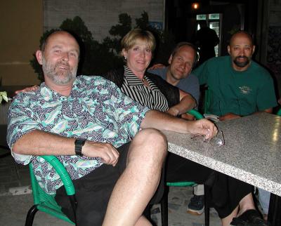 Late night at the Moderno in Buonconvento