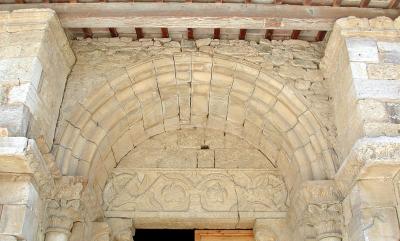 Over the front door