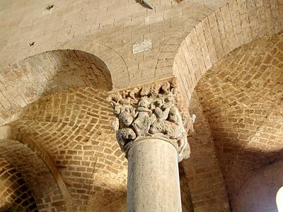 Detail from inside the abbey
