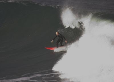 Surfer at Winkipop