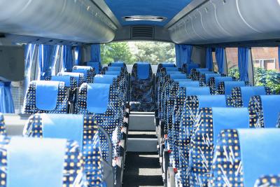 The inside of our Insight Touring coach.