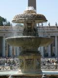 Bernini's Fountain, St. Peter's Square, Vatican City.