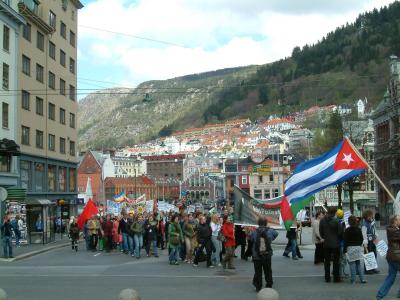 1ste Mai i Bergen 2005