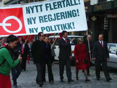 Stoltenberg - i spissen for sine disipler