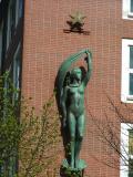 Venus on the old building of BDS in Bergen