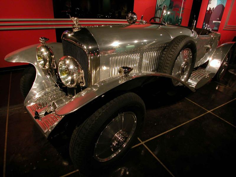1928 Bentley 6 1/2 Lter - Aluminum - Million Dollar Car display - Petersen Automotive Museum
