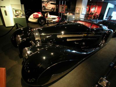 1939 Bugatti Type 57C Roadster - Million Dollar Car display - Petersen Automotive Museum
