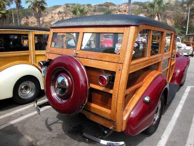 Woodies at the Beach - Santa Barabara 2002