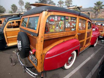 Woodies at the Beach - Santa Barabara 2002