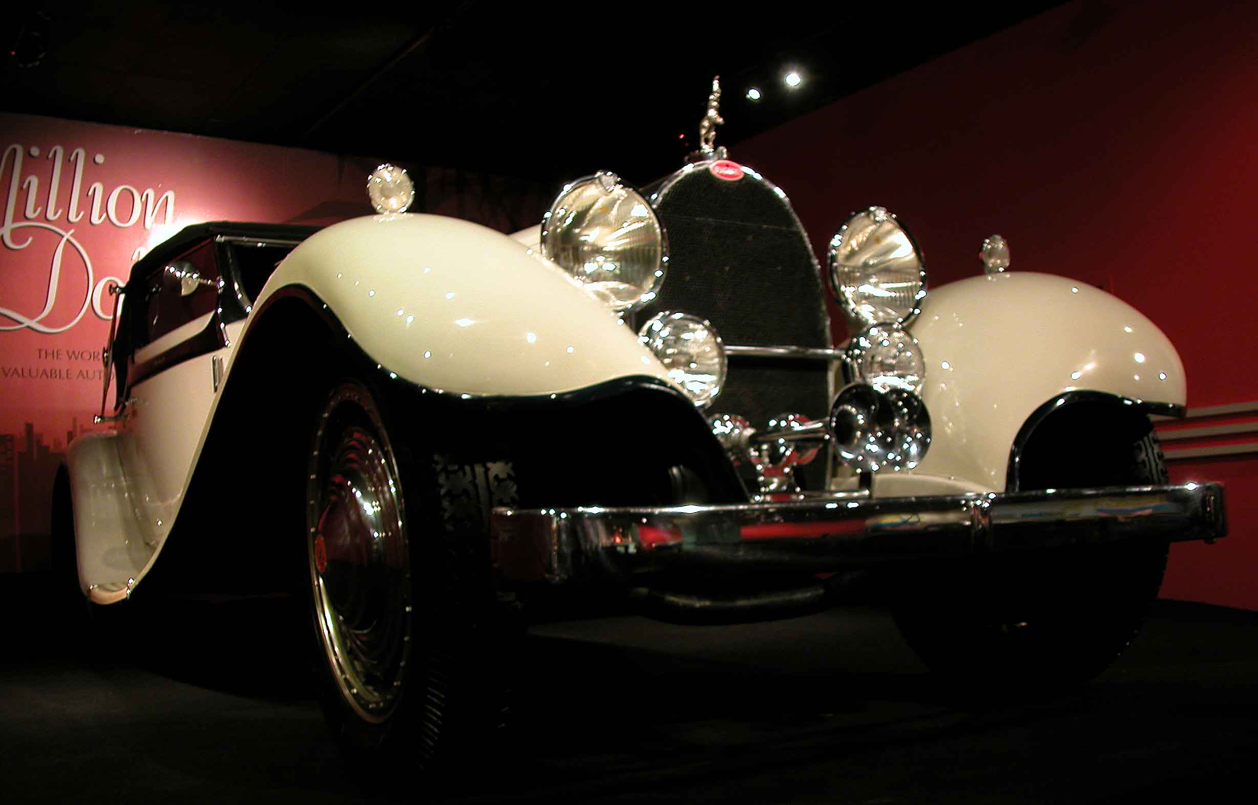 1931 Bugatti Type 41 Royal - Million Dollar Car display - Petersen Automotive Museum
