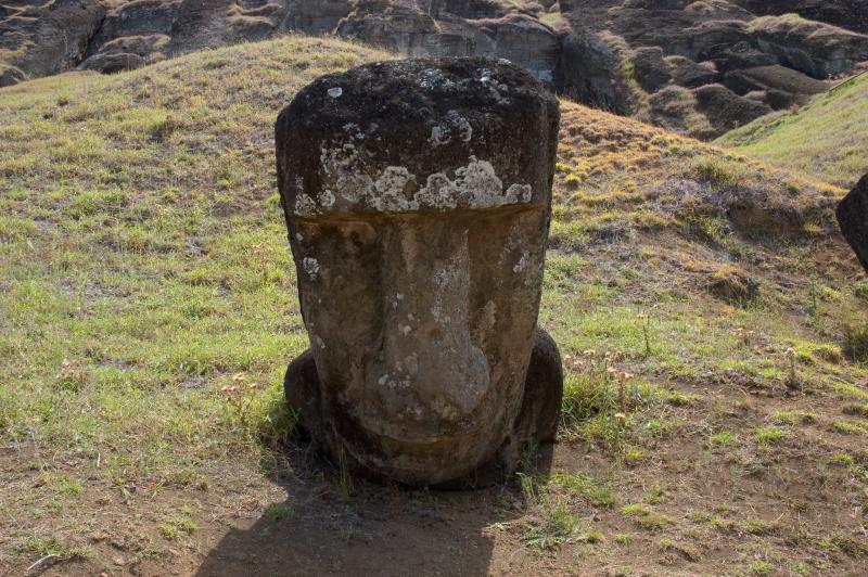 easter island moai rano raraku