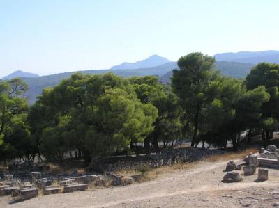 View of Aegina from Temple of Aphaia