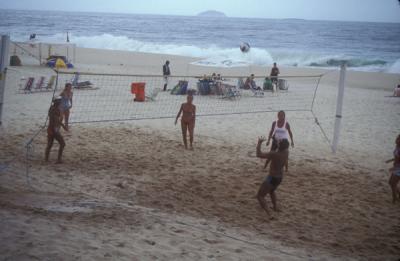 Volleyball on Ipanema Beach