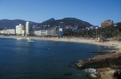 View of Ipanema Beach from Arpoador