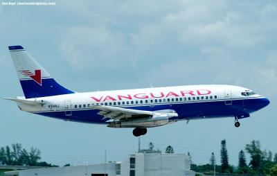 Vanguard Airlines B737-200 N124NJ aviation stock photo