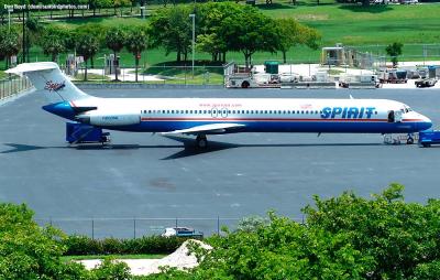 Spirit MD82 N820NK aviation stock photo